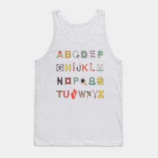 Alphabet Tank Top